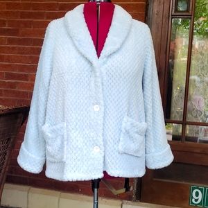 2X Blue La Cera Bed Jacket